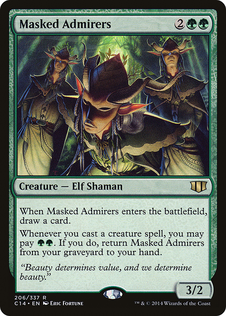 Masked Admirers (206) - Commander 2014