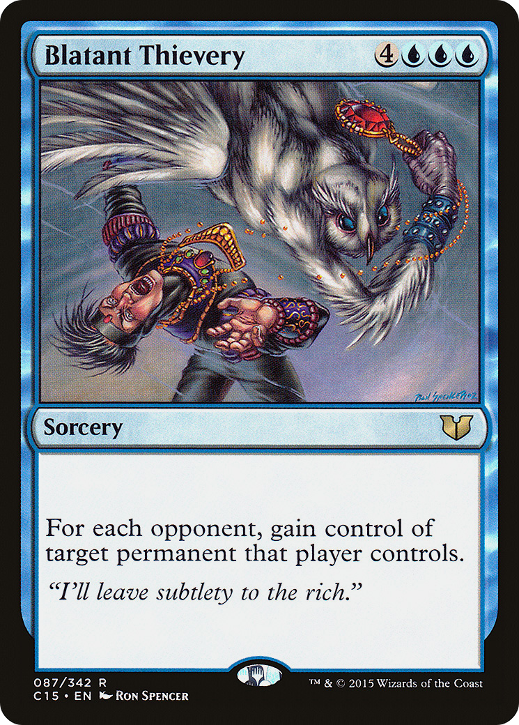 Blatant Thievery (087) - Commander 2015