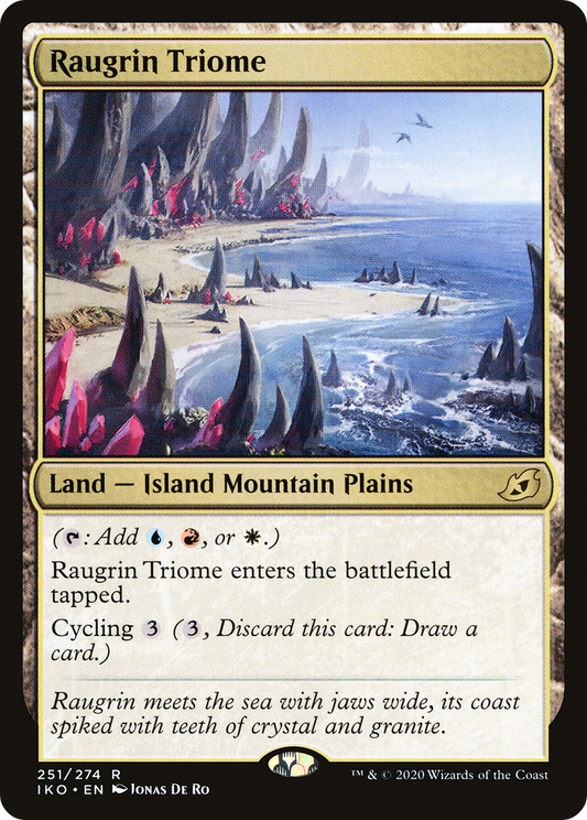 Raugrin Triome (251) - Ikoria: Lair of Behemoths