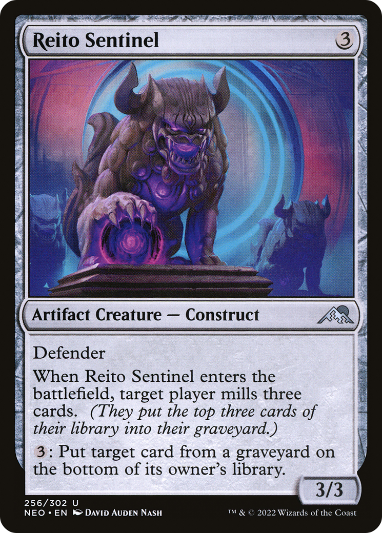 Reito Sentinel (256) - Kamigawa: Neon Dynasty