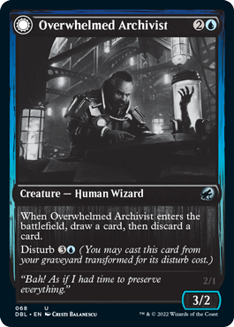 Overwhelmed Archivist (068) - Innistrad: Double Feature