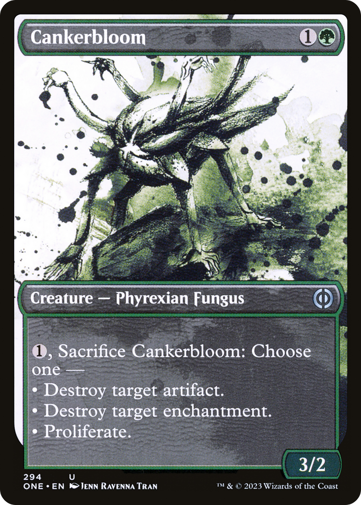 Cankerbloom (Showcase Ichor) [Phyrexia: All Will Be One] Foil