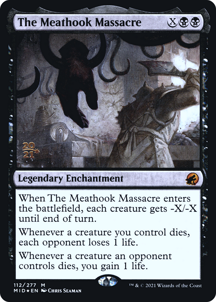 The Meathook Massacre (112) Foil - Innistrad: Midnight Hunt Promos