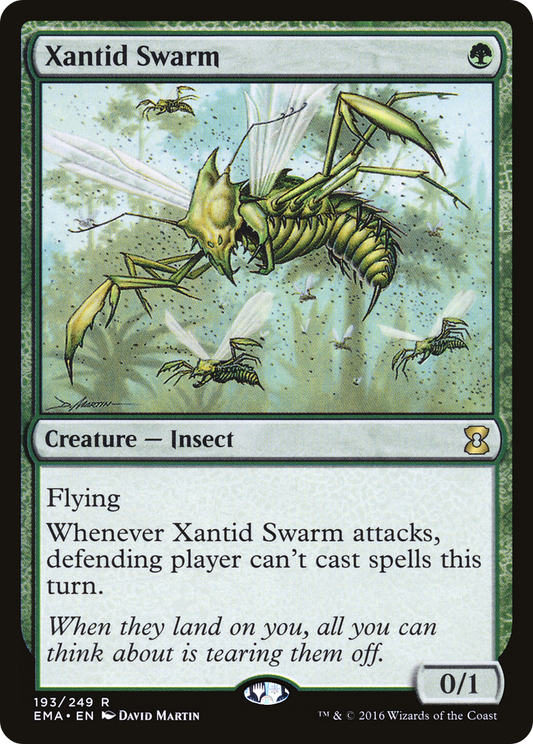 Xantid Swarm (193) Foil - Eternal Masters