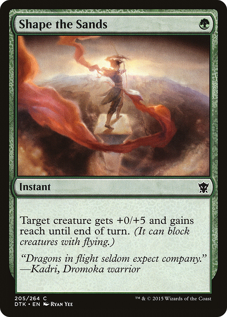 Shape the Sands (205) - Dragons of Tarkir