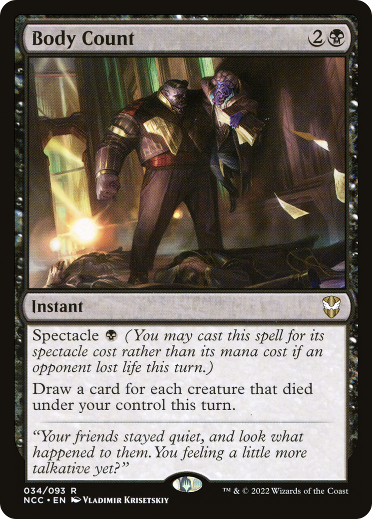 Body Count (034) - New Capenna Commander