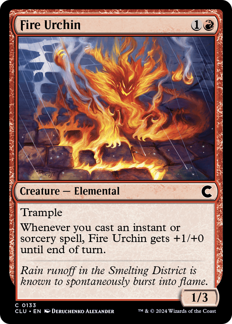Fire Urchin (133) - Ravnica: Clue Edition