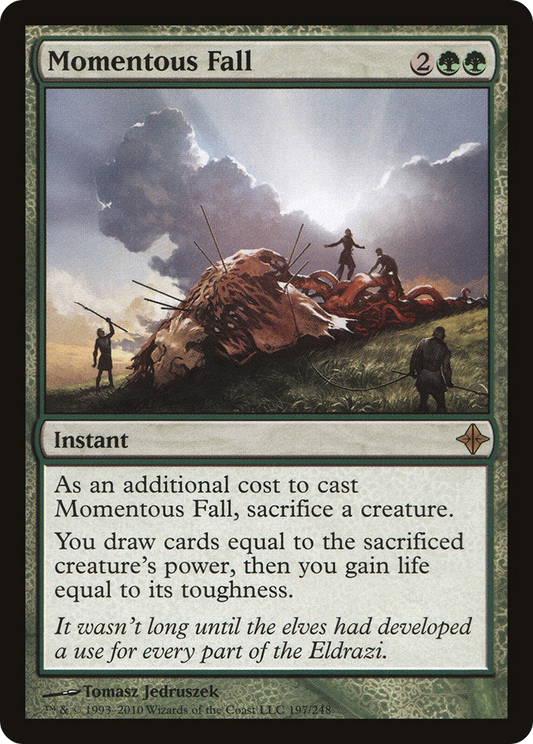 Momentous Fall (197) - Rise of the Eldrazi