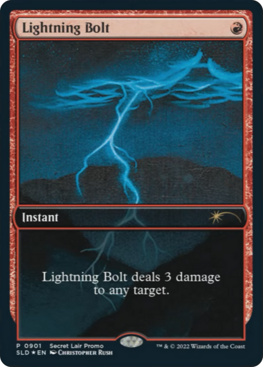 Lightning Bolt (901) Foil - Secret Lair Drop