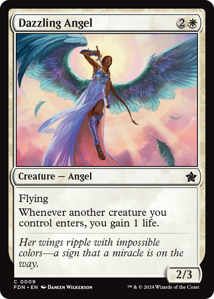 Dazzling Angel [Foundations] Foil