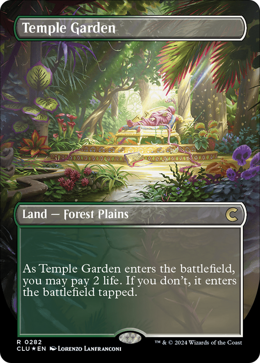 Temple Garden(Borderless) Foil (282)