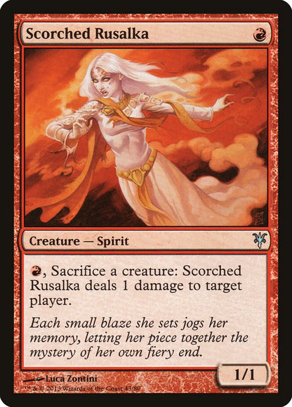 Scorched Rusalka (043) - Duel Decks: Sorin vs. Tibalt
