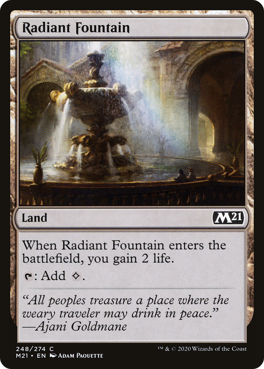 Radiant Fountain (248) - Core Set 2021
