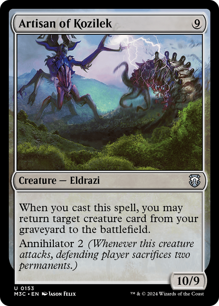 Artisan of Kozilek (Ripple Foil) [Modern Horizons 3 Commander] | Silver Goblin