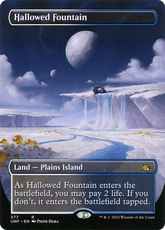 Hallowed Fountain (Borderless) (277) - Unfinity