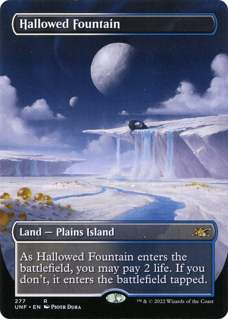 Hallowed Fountain (277) Foil - Unfinity