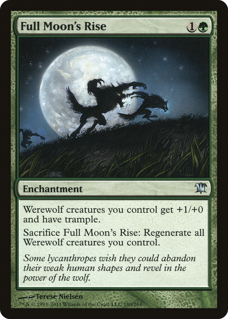 Full Moon's Rise (180) Foil - Innistrad