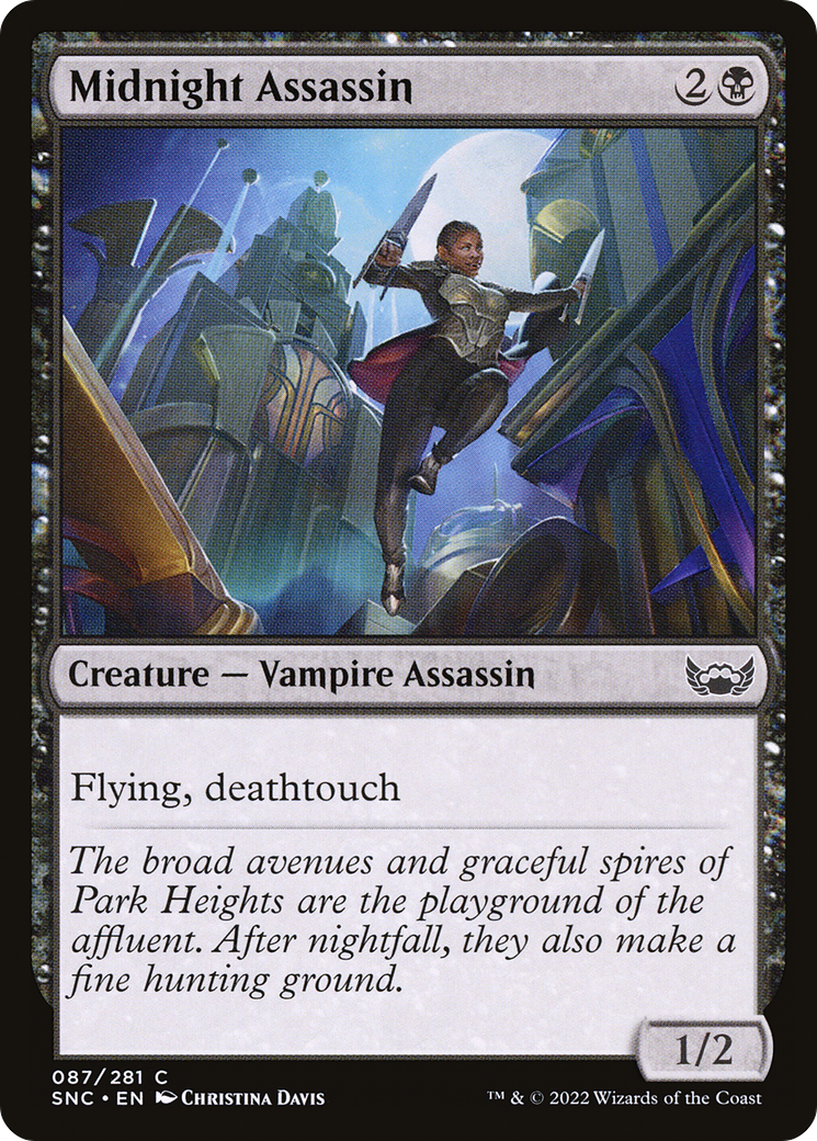Midnight Assassin (087) Foil - Streets of New Capenna
