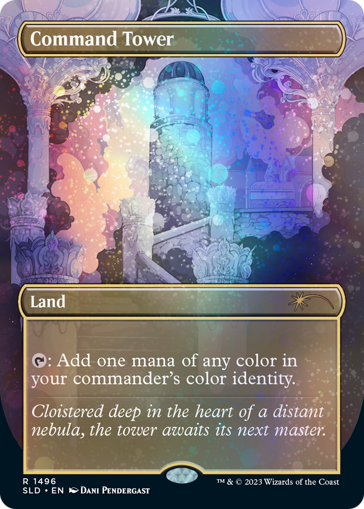 Command Tower (1697) (Rainbow Foil) [Secret Lair Drop Series] | Silver Goblin