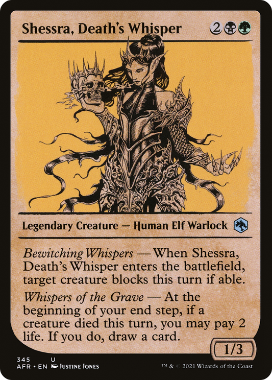 Shessra, Death's Whisper (Showcase) (345) - Adventures in the Forgotten Realms