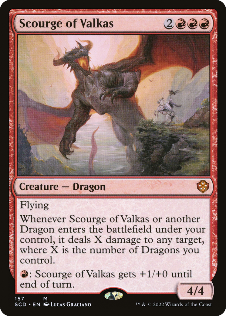 Scourge of Valkas (157) - Starter Commander Decks