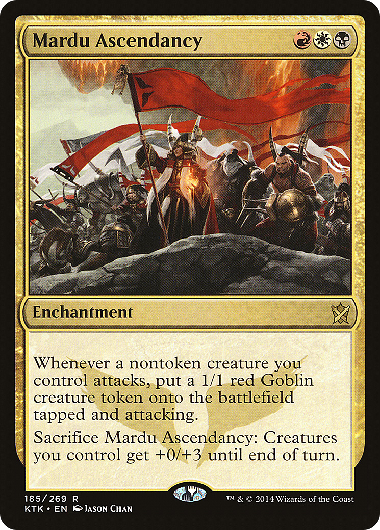 Mardu Ascendancy (185) Foil - Khans of Tarkir