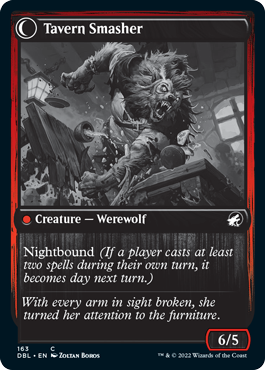 Tavern Ruffian (163) Foil - Innistrad: Double Feature