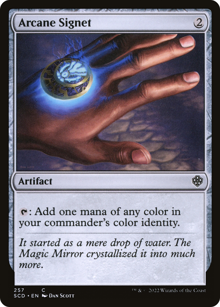 Arcane Signet (257) - Starter Commander Decks
