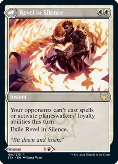 Flamescroll Celebrant (150) Foil - Strixhaven: School of Mages Promos