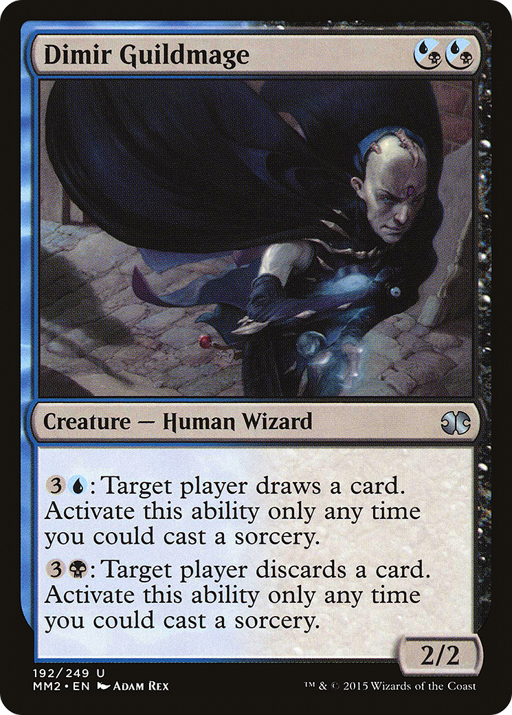 Dimir Guildmage (192) Foil - Modern Masters 2015