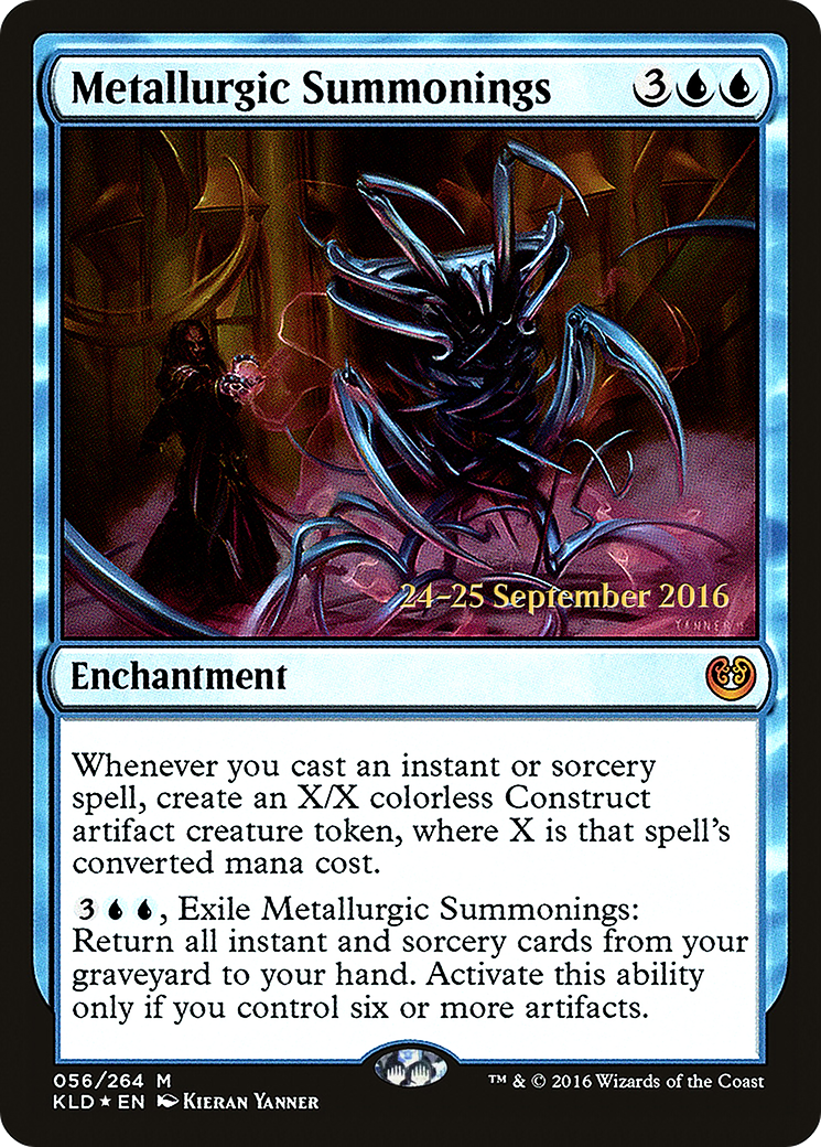 Metallurgic Summonings (056) Foil - Kaladesh Promos