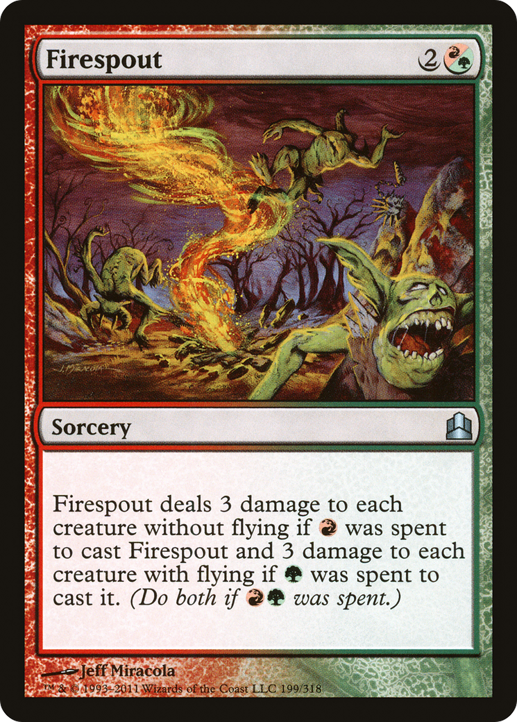 Firespout (199) - Commander 2011