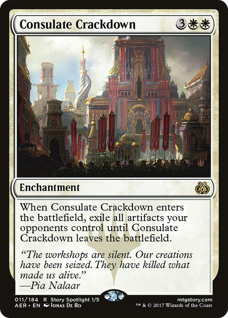 Consulate Crackdown (011) Foil - Aether Revolt
