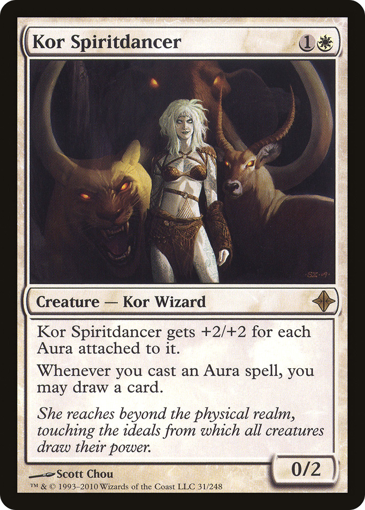 Kor Spiritdancer (031) Foil - Rise of the Eldrazi