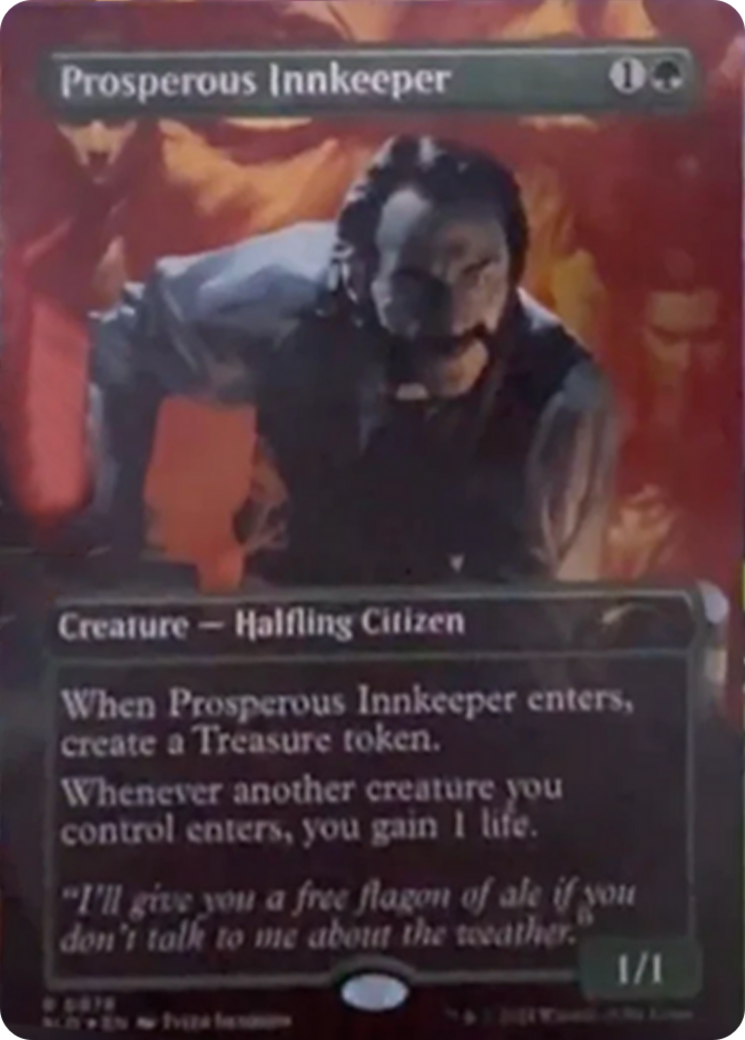 Prosperous Innkeeper (Rainbow Foil) [Secret Lair Drop Series] | Silver Goblin