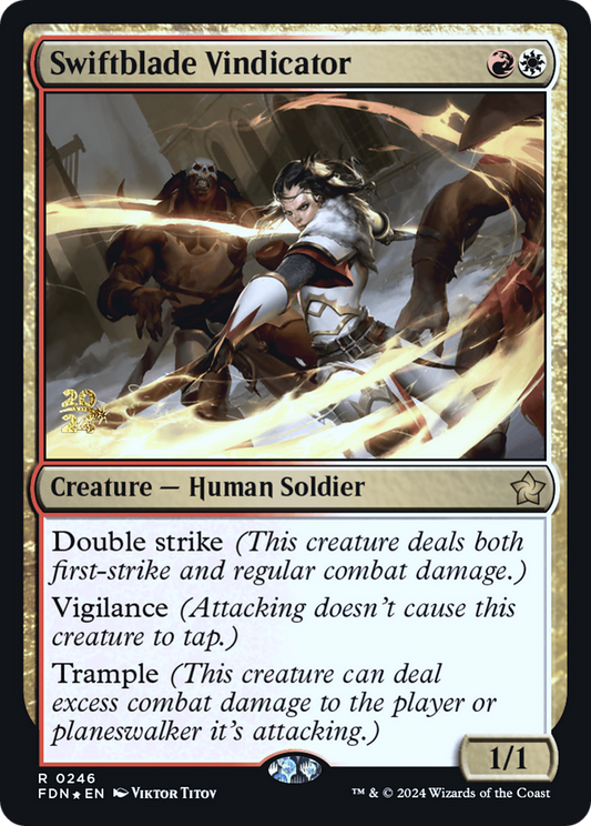 Swiftblade Vindicator Foil (246S)