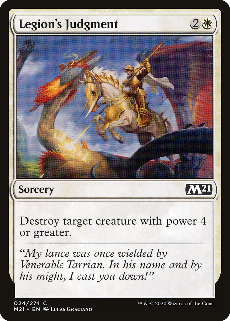 Legion's Judgment (024) Foil - Core Set 2021