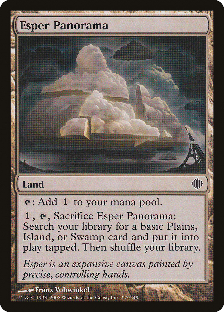 Esper Panorama (223) - Shards of Alara