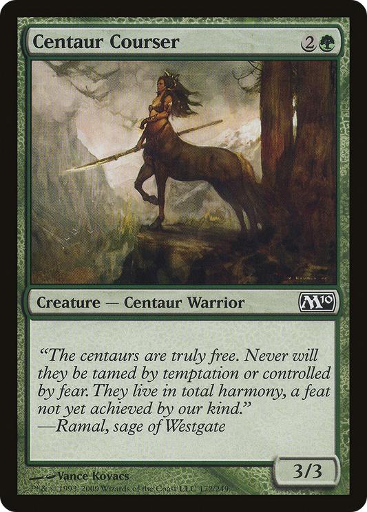 Centaur Courser [Magic 2010] Foil