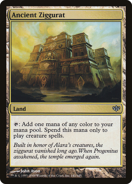 Ancient Ziggurat (141) Foil - Conflux