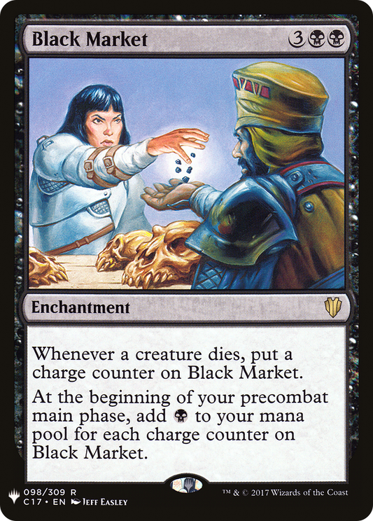Black Market (C17-98) - The List