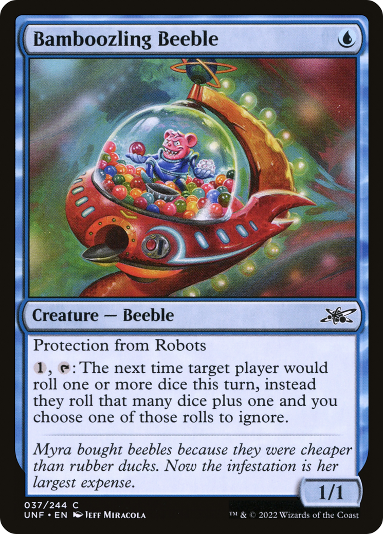 Bamboozling Beeble (037) Foil - Unfinity