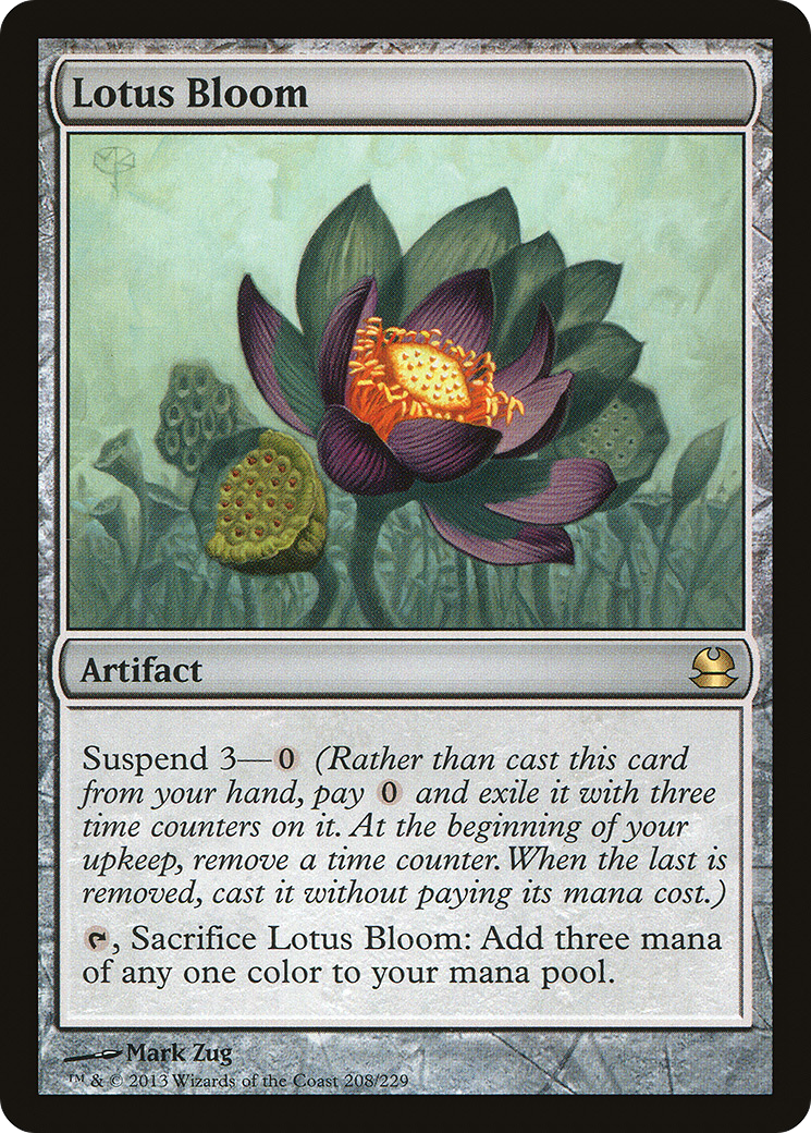 Lotus Bloom (208) - Modern Masters