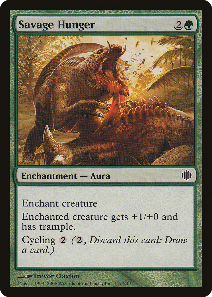 Savage Hunger (147) Foil - Shards of Alara