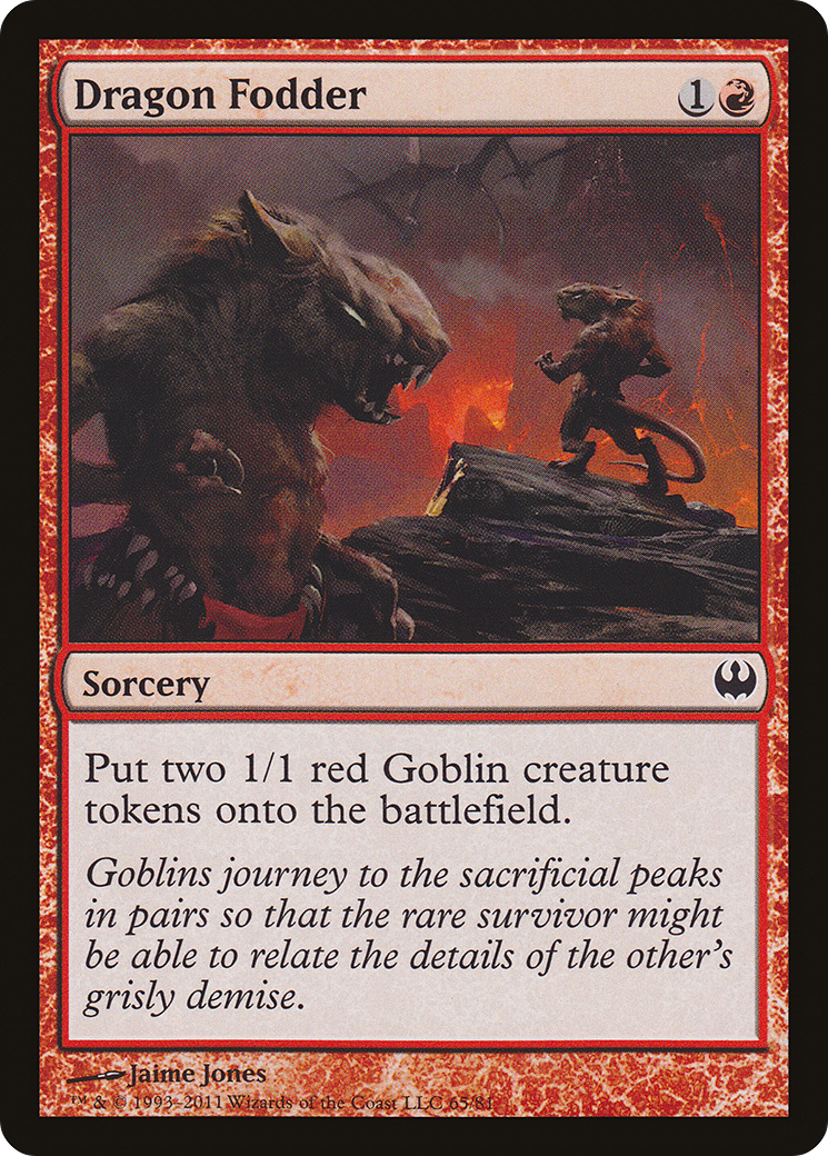 Dragon Fodder (065) - Duel Decks: Knights vs. Dragons