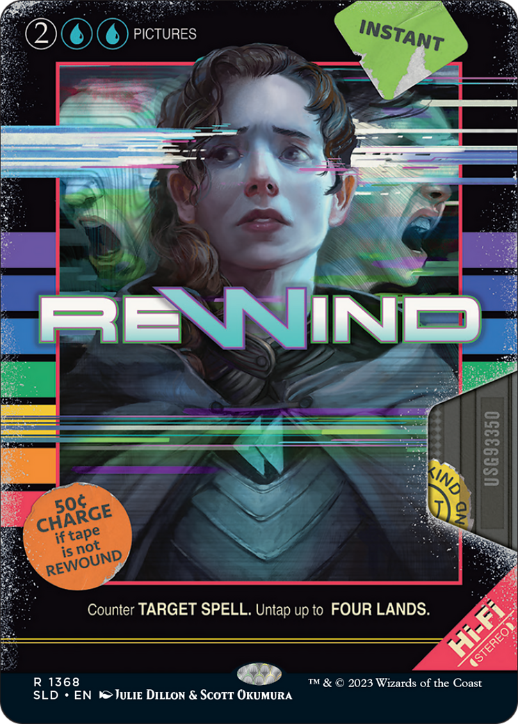 Rewind (1368) Foil - Secret Lair Drop