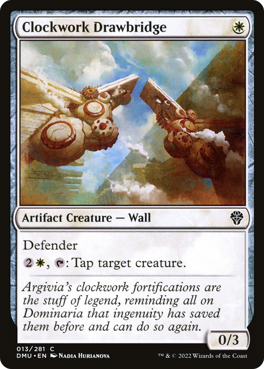 Clockwork Drawbridge [Dominaria United] Foil