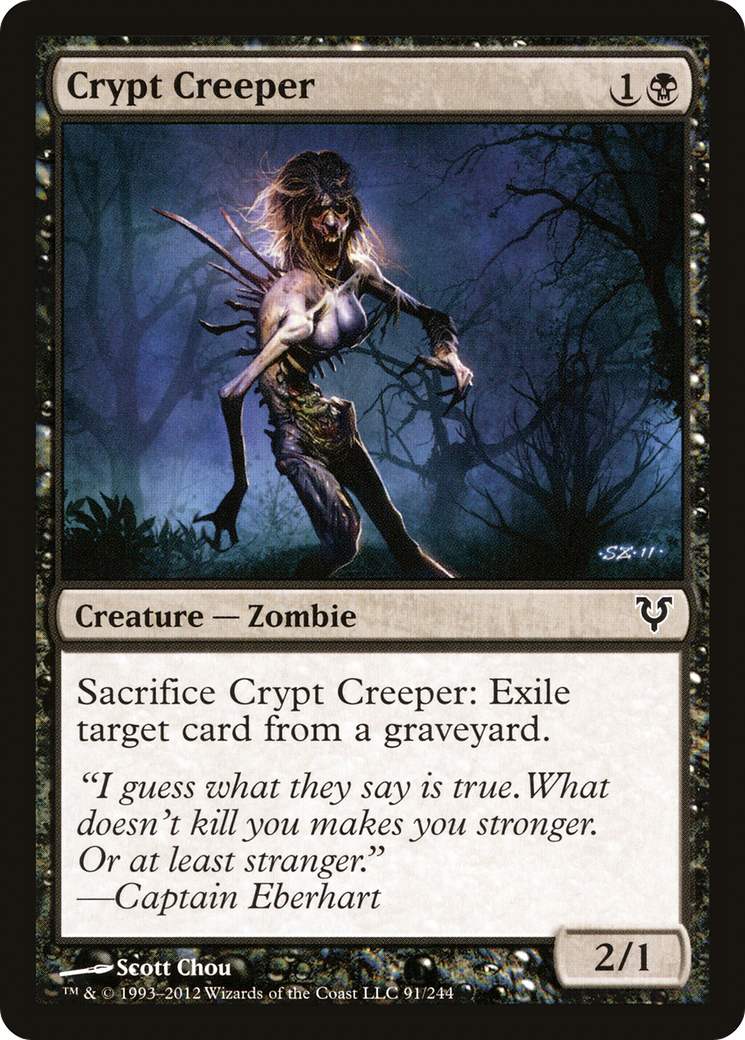 Crypt Creeper (091) Foil - Avacyn Restored