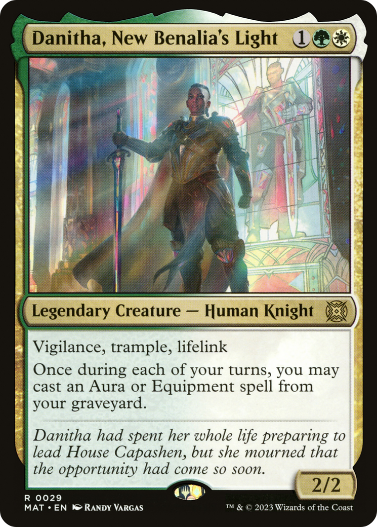 Danitha, New Benalia's Light (029) Foil - March of the Machine: The Aftermath