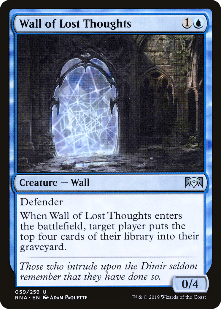 Wall of Lost Thoughts (059) - Ravnica Allegiance
